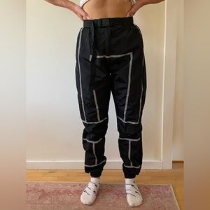 Pretty little thing parachute pants